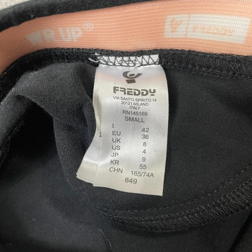 Freddy Small (4)‎ Black Skinny Pants Cotton Blend Zipper Closure